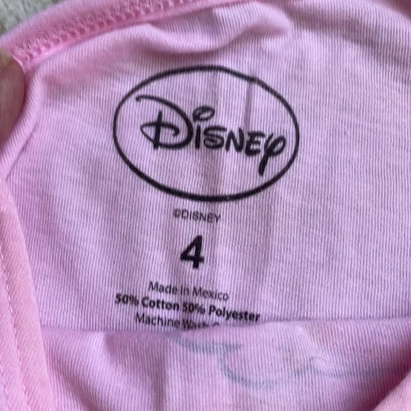 Disney girls T-shirt size 4 - Picture 3 of 3